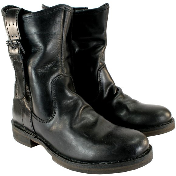 FLY LONDON NOTA LTHR BOOTS DIESEL US 8.5/9 EU 40 - Picture 2 of 8